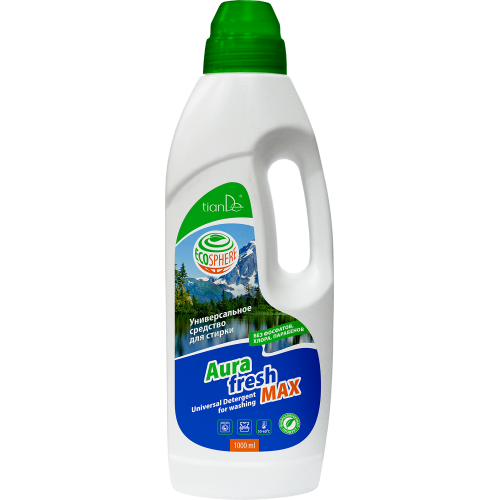 Универсальное средство для стирки AURA Fresh MAX, 1000мл